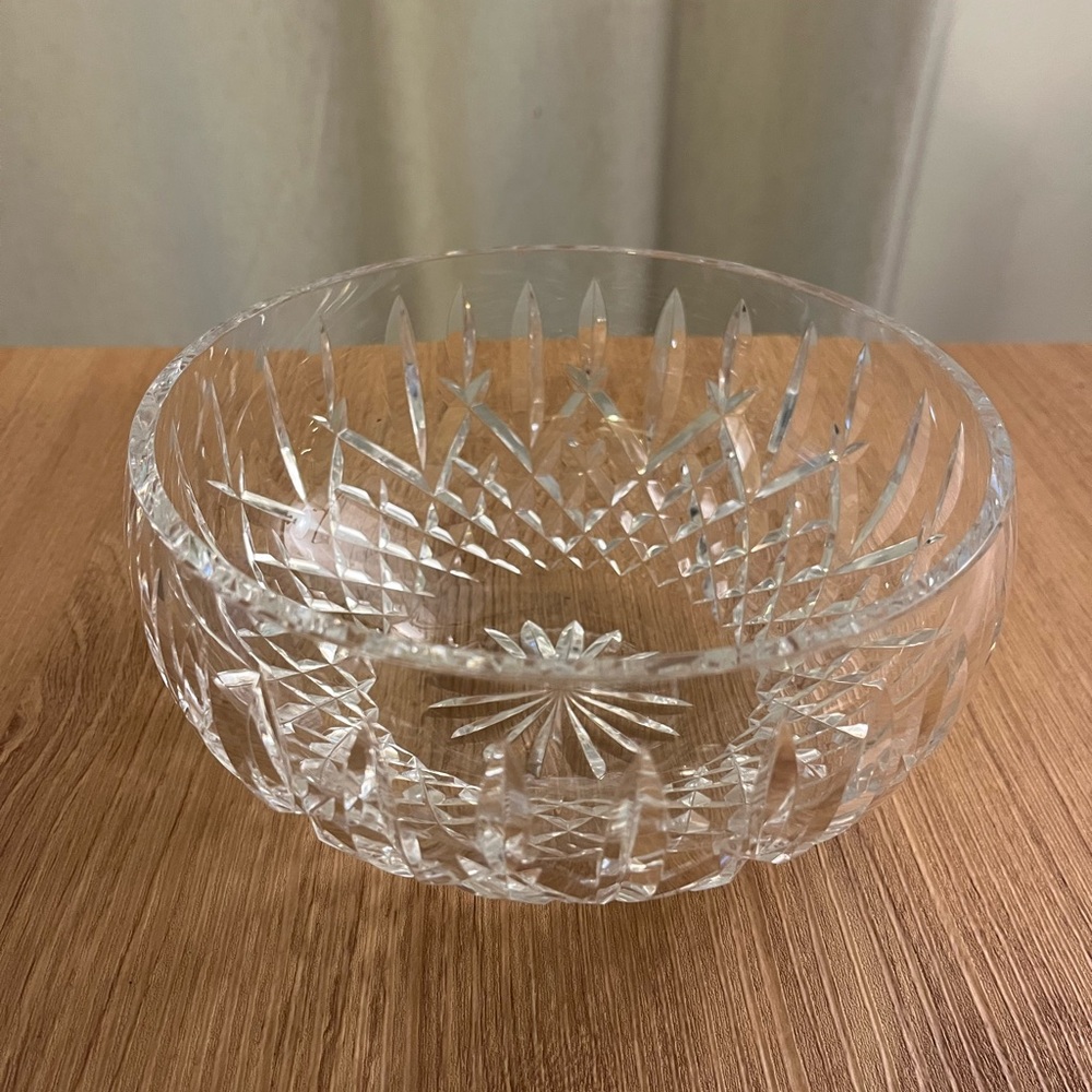 VTG. WATERFORD CRYSTAL BOWL SIGNED